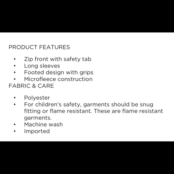 NWT “ALWAYS NICE” Holiday PJ’s w/Santa Footies - Picture 2 of 2